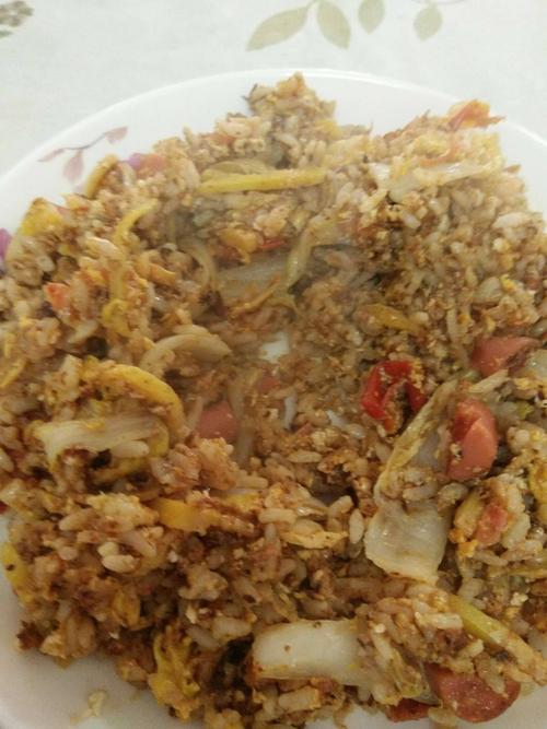 第一次学习鸡蛋炒饭