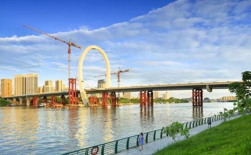 美丽的白沙大桥