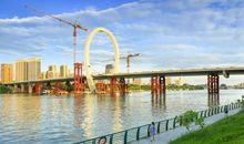 美丽的白沙大桥