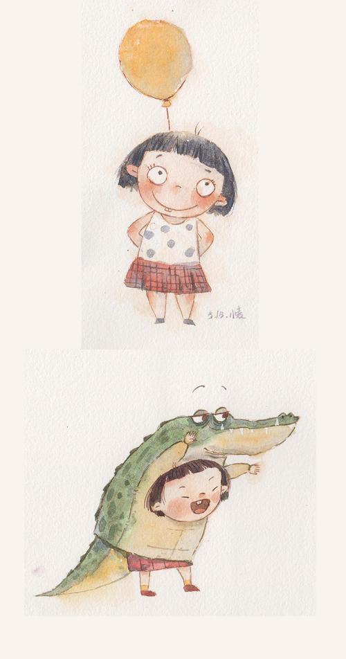 顽皮的小妹妹