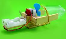 科学小制作吸尘器