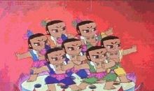 我和葫芦娃的一天