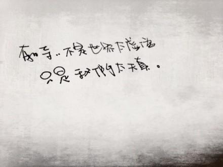 我打败了虚伪