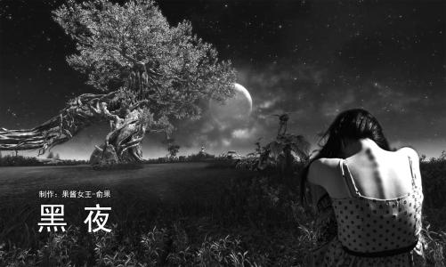 我感受到了夜晚的魅力