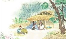 改写《清平乐·村居》