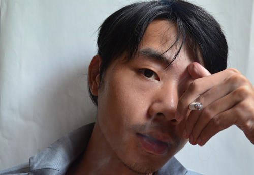 在妈妈的怀里