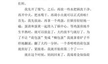 我学会了煎鸡蛋作文300字