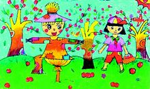 我爱我家乡的果园