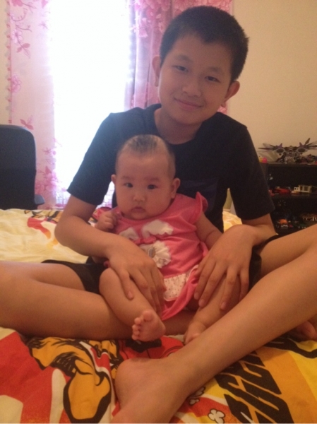 我有一个小妹妹