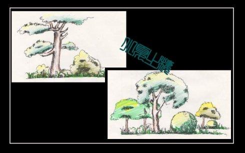触动灵魂的松树