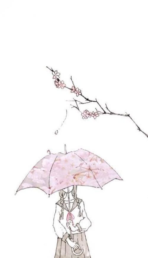 雨落入墨水