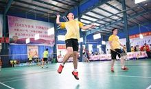 一场精彩的羽毛球比赛