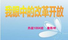 我眼中的改革开放