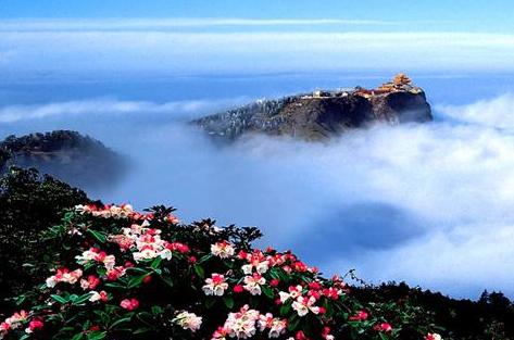 美丽的峨眉山