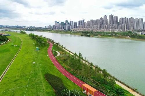 美丽的河滨公园