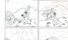 聪明的小兔看图写话