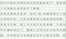 以奔跑为题作文