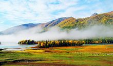 沉醉在初秋宁静世界