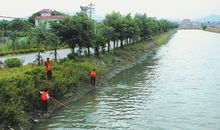 今天，我是“河道保洁员”