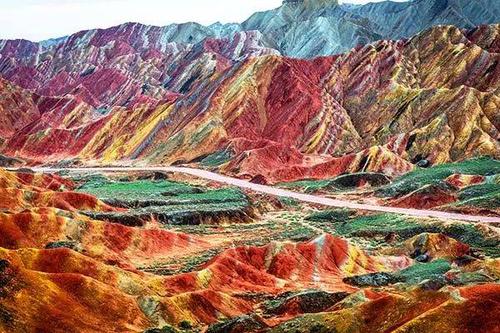 美丽的丹霞地貌