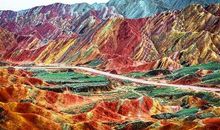 美丽的丹霞地貌