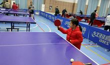 我学会打乒乓球