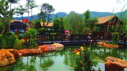美丽的温泉河