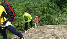 难忘的一次爬山