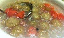 家乡的藕粉圆子