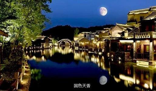 图在月光下