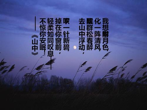 诗的欢乐