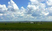 最美白云朵朵飘