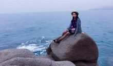 美丽的青岛沙滩