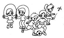 看图写话打乒乓球