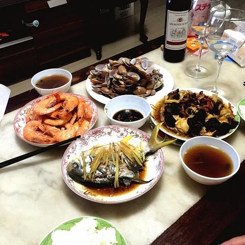 中秋晚餐