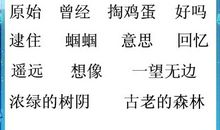 仿写祖先的摇篮二三段