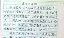 用泪写一篇作文六年级