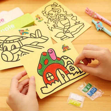 沙画小子