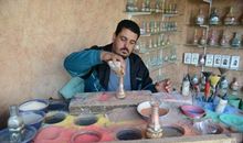 第一次制作沙瓶画