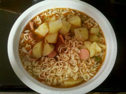 偷方便面