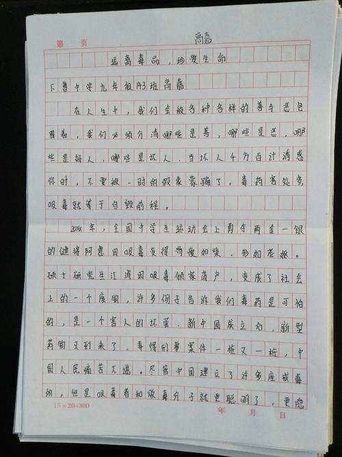 禁毒论文