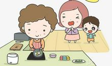 跟着妈妈学做菜