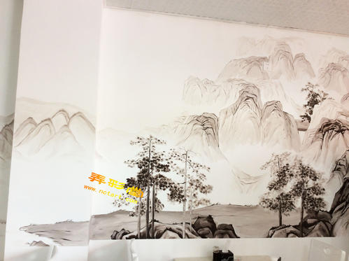 我擅长水墨画