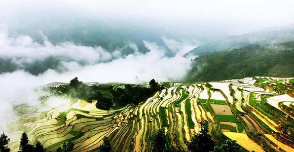 参观核桃大坝