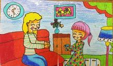 孝敬老人的妈妈