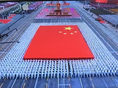 我为祖国竖起大拇指
