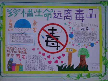 珍惜青春，远离毒品