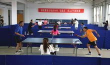 一场乒乓球比赛