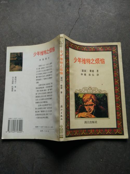 看完《年轻维特的烦恼》