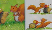 小刺猬摘苹果_500字